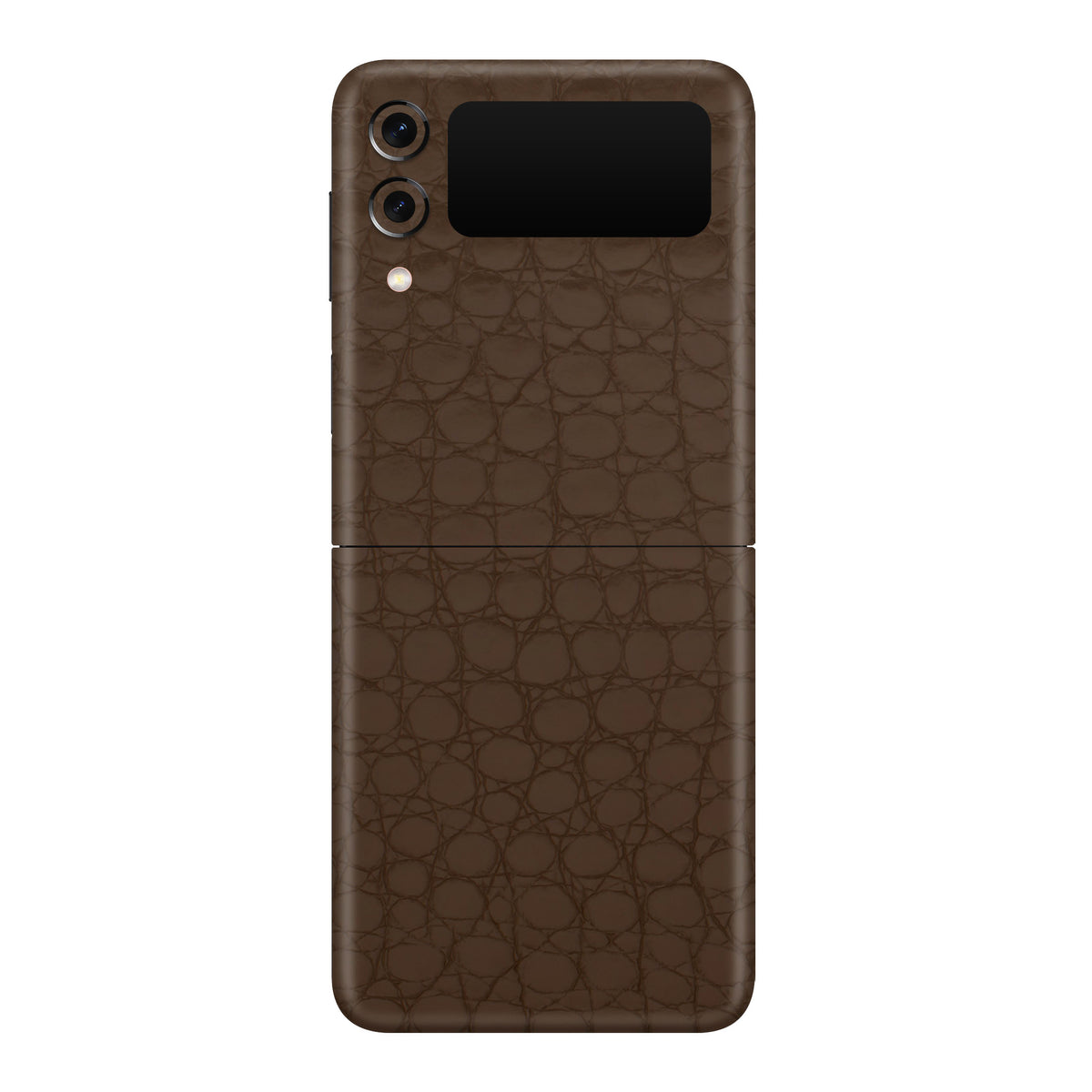 Crocodile Brown Skin for Samsung Flip 4