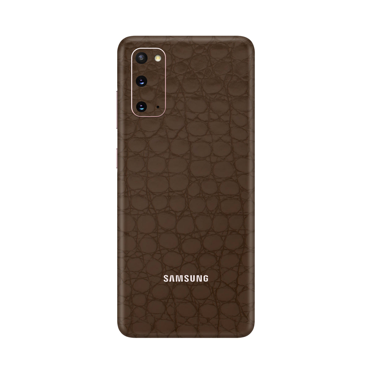 Crocodile Brown Skin for Samsung S20