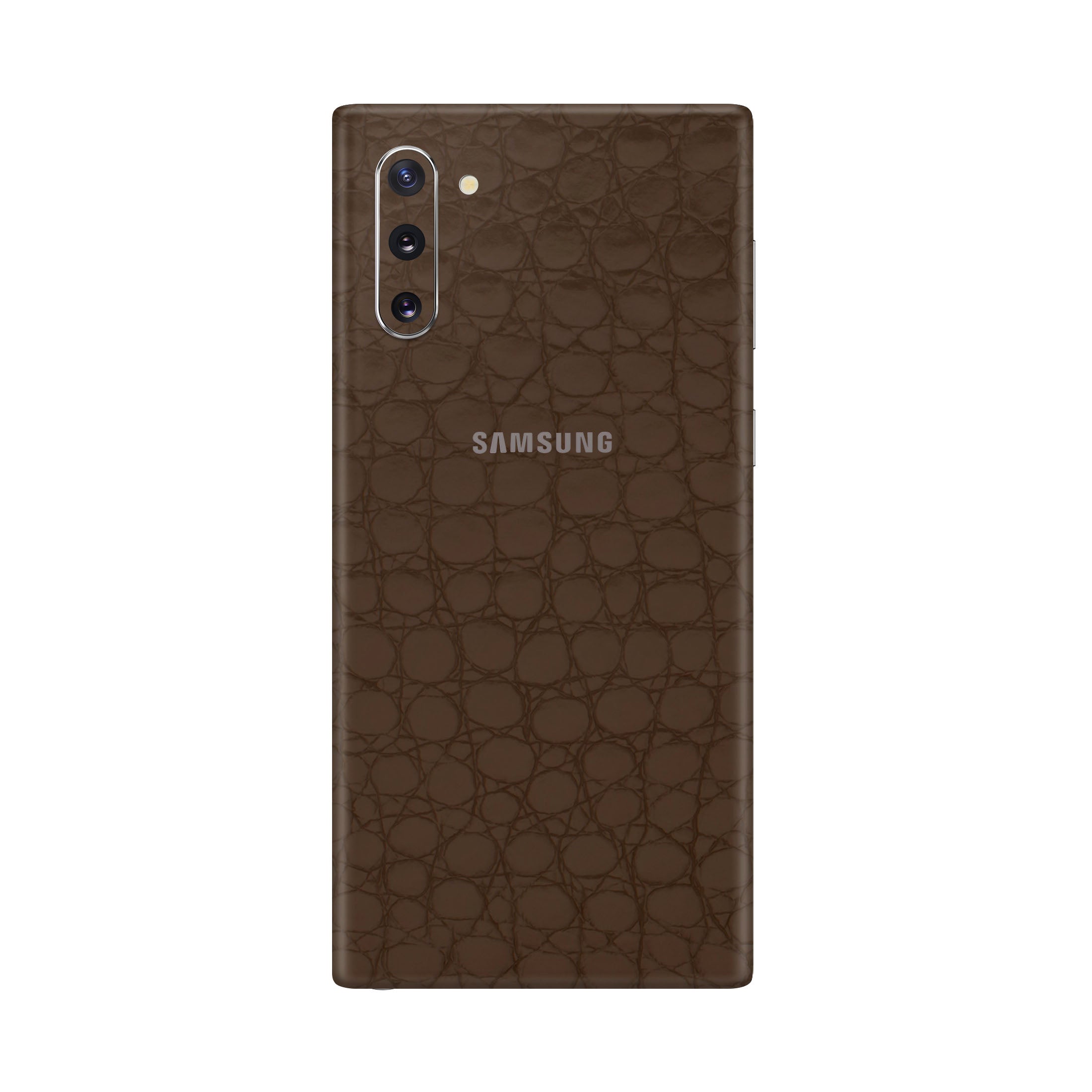 Crocodile Brown Skin for Samsung Note 10
