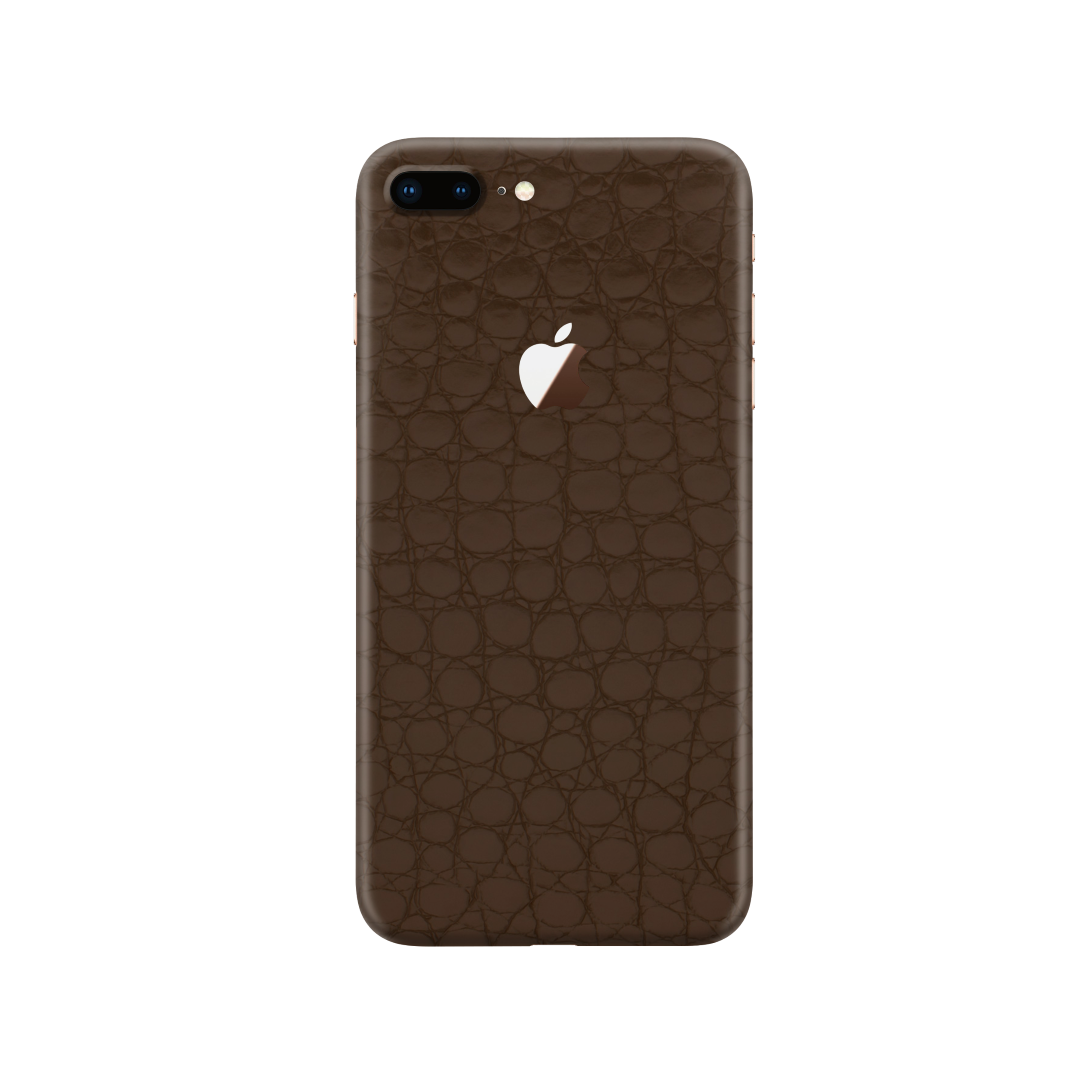 Crocodile Brown Skin for iPhone 7 Plus