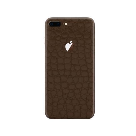 Crocodile Brown Skin for iPhone 7 Plus