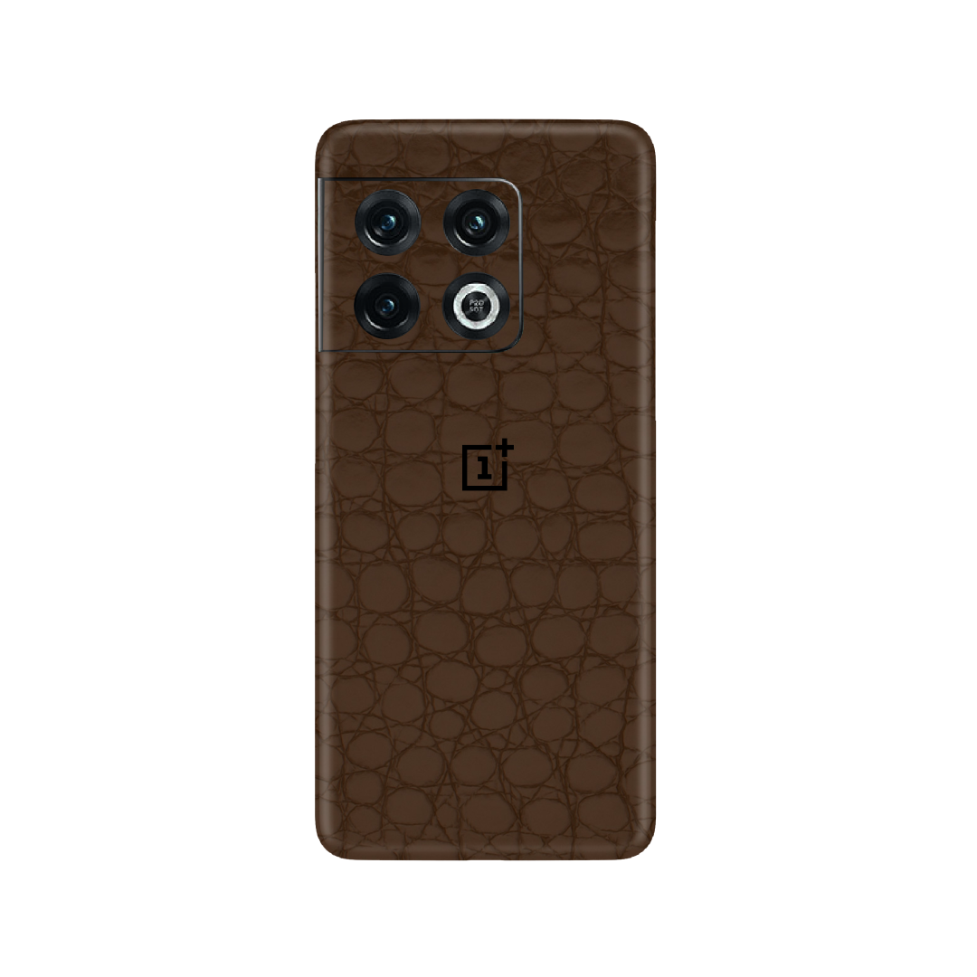 Crocodile Brown Skin for OnePlus 10T