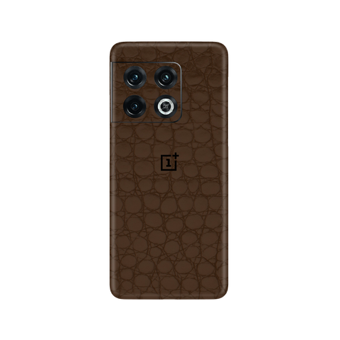 Crocodile Brown Skin for OnePlus 10T