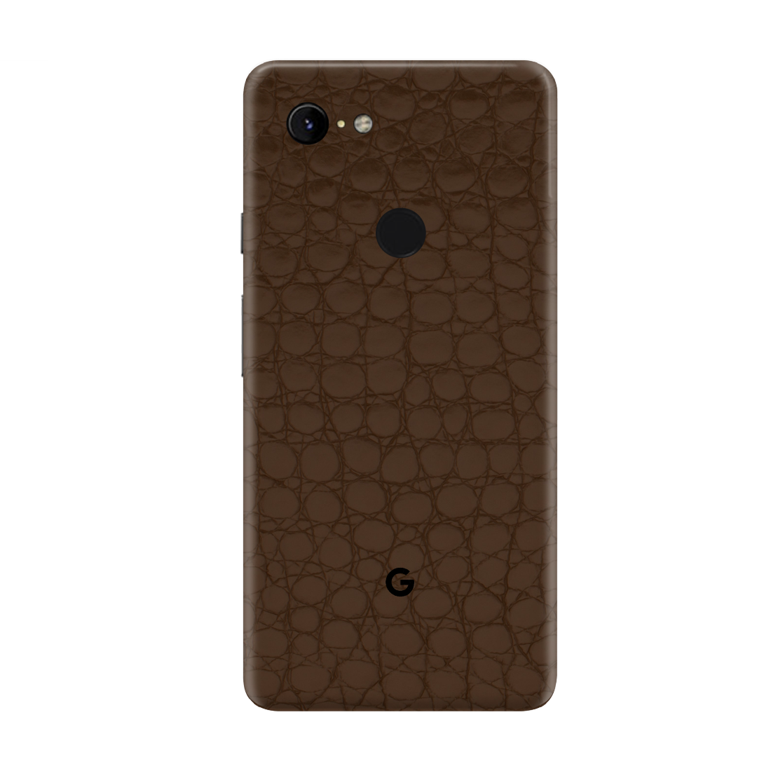 Crocodile brown Skin for Google Pixel 3