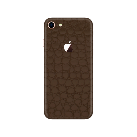 Crocodile Brown Skin for iPhone SE 2022