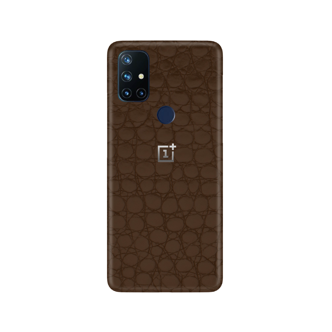 Crocodile Brown Skin for OnePlus Nord N10 5G