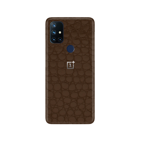 Crocodile Brown Skin for OnePlus Nord N10 5G