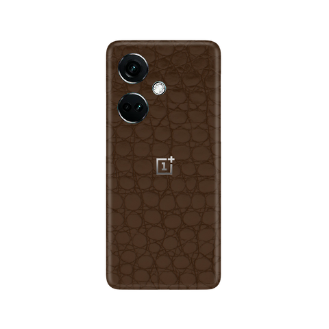 Crocodile Brown Skin for OnePlus Nord CE 3 5G