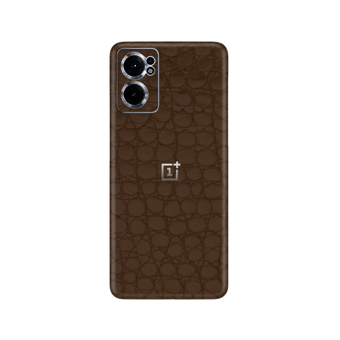 Crocodile Brown Skin for OnePlus Nord CE 2 5G