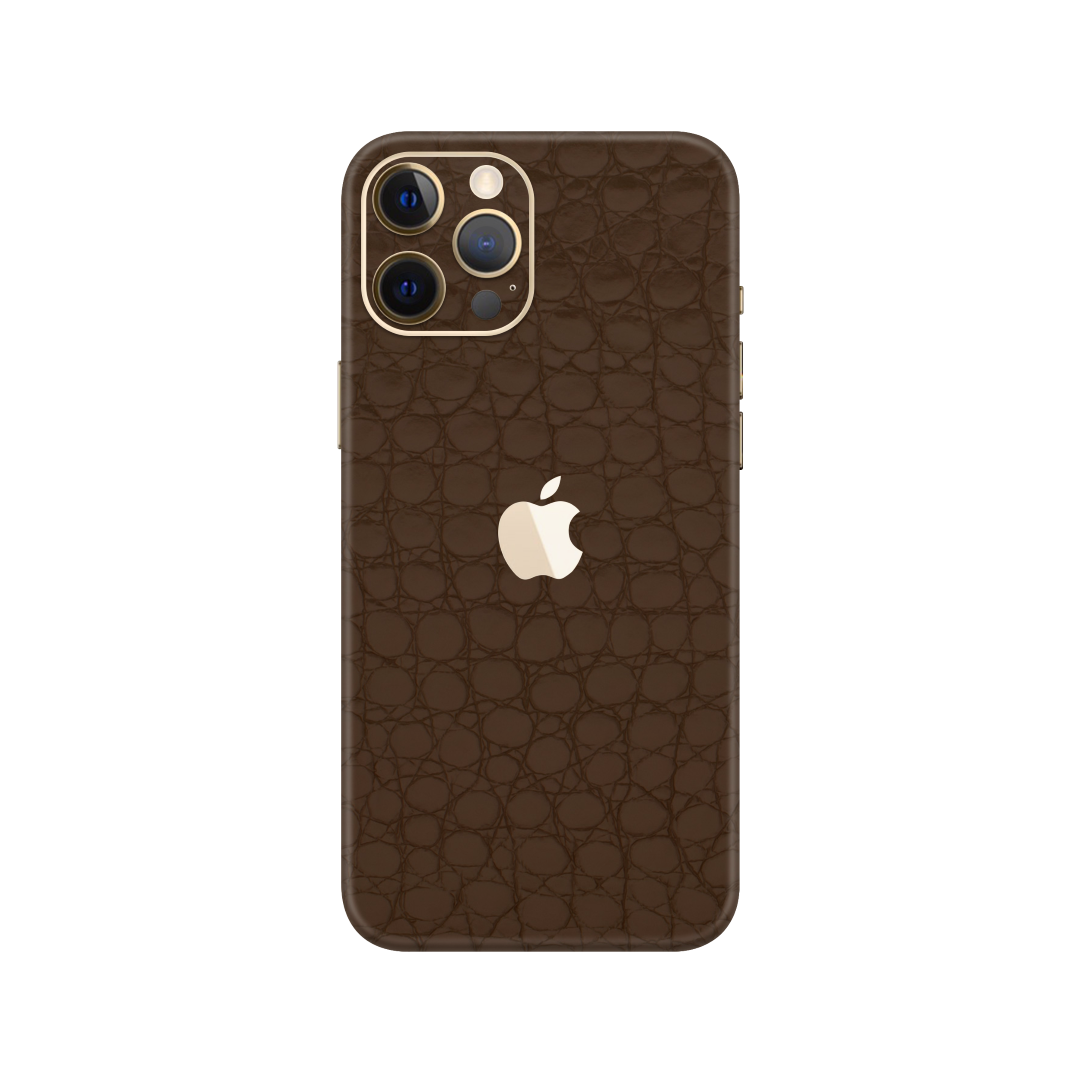 Crocodile Brown Skin for iPhone 12 Pro Max