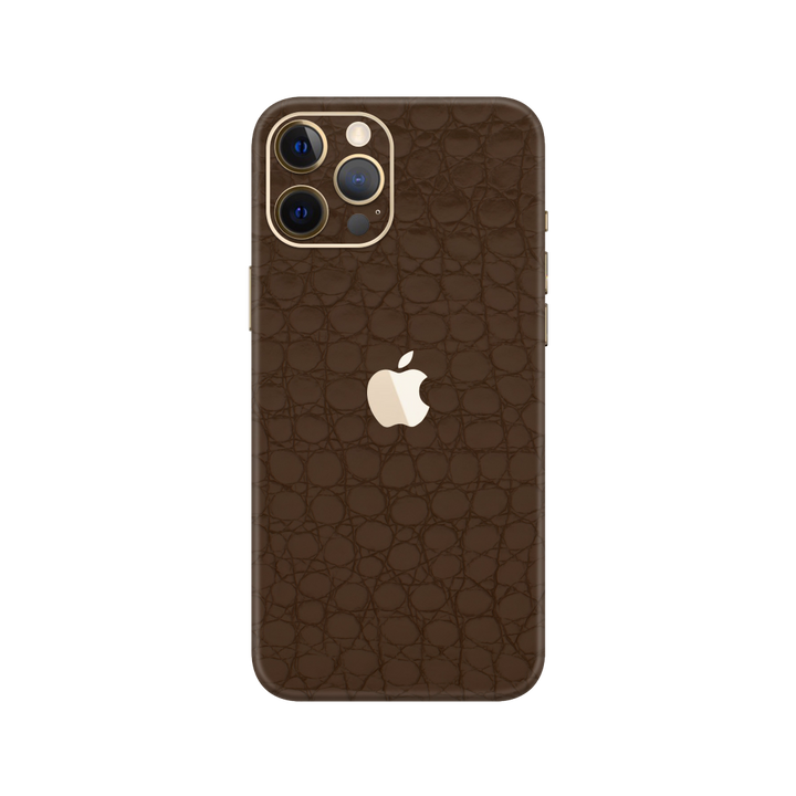 Crocodile Brown Skin for iPhone 12 Pro Max