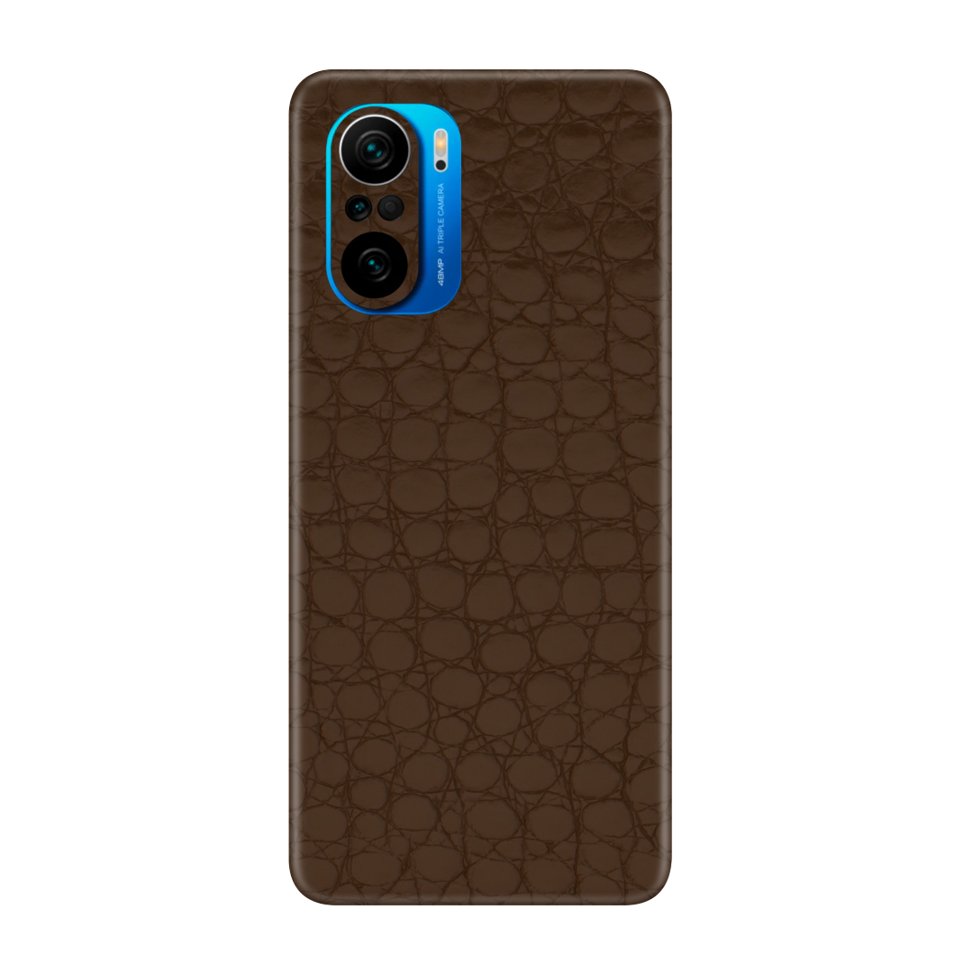 Crocodile brown Skin for Poco F3