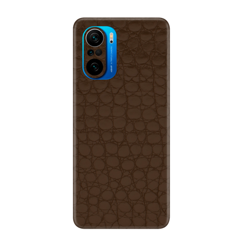 Crocodile brown Skin for Poco F3