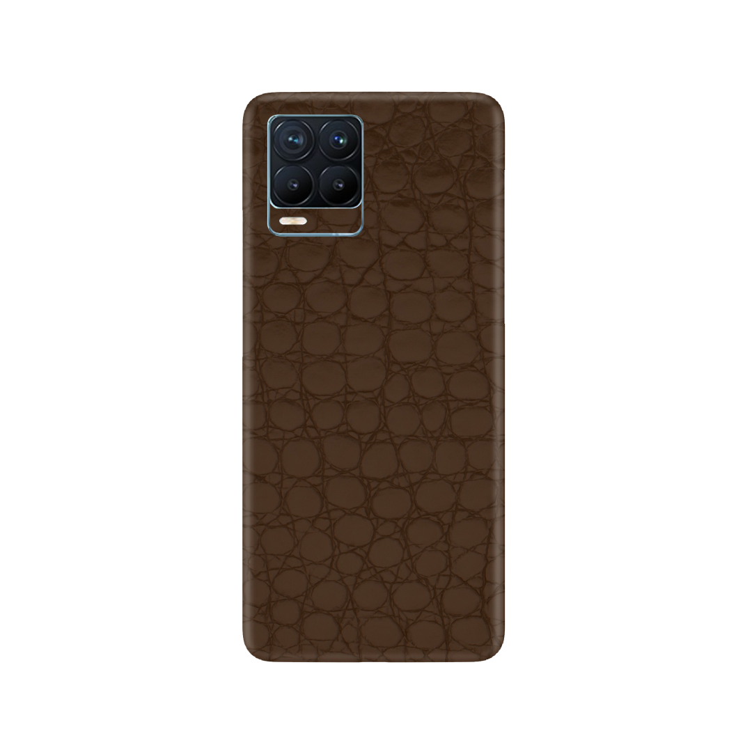 Crocodile brown Skin for Realme 8 Pro