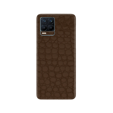 Crocodile brown Skin for Realme 8 Pro