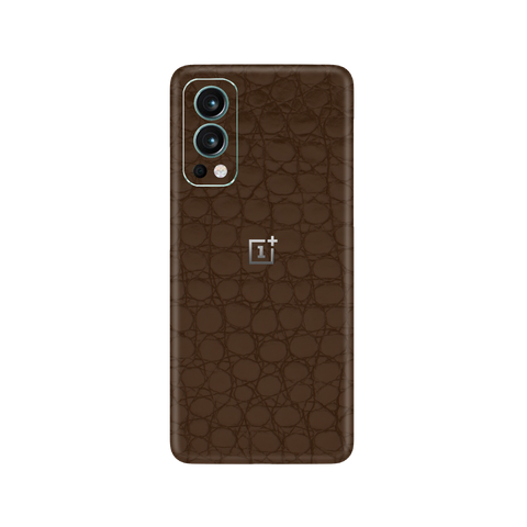 Crocodile Brown Skin for OnePlus Nord 2 5G