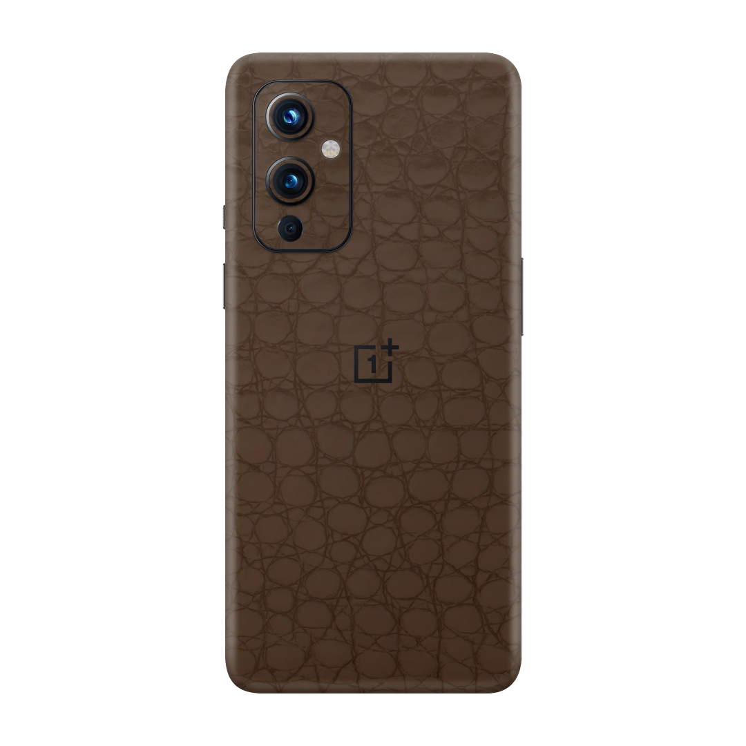 Crocodile Brown Skin for OnePlus 9