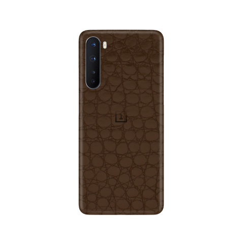 Crocodile Brown Skin for OnePlus Nord 5G