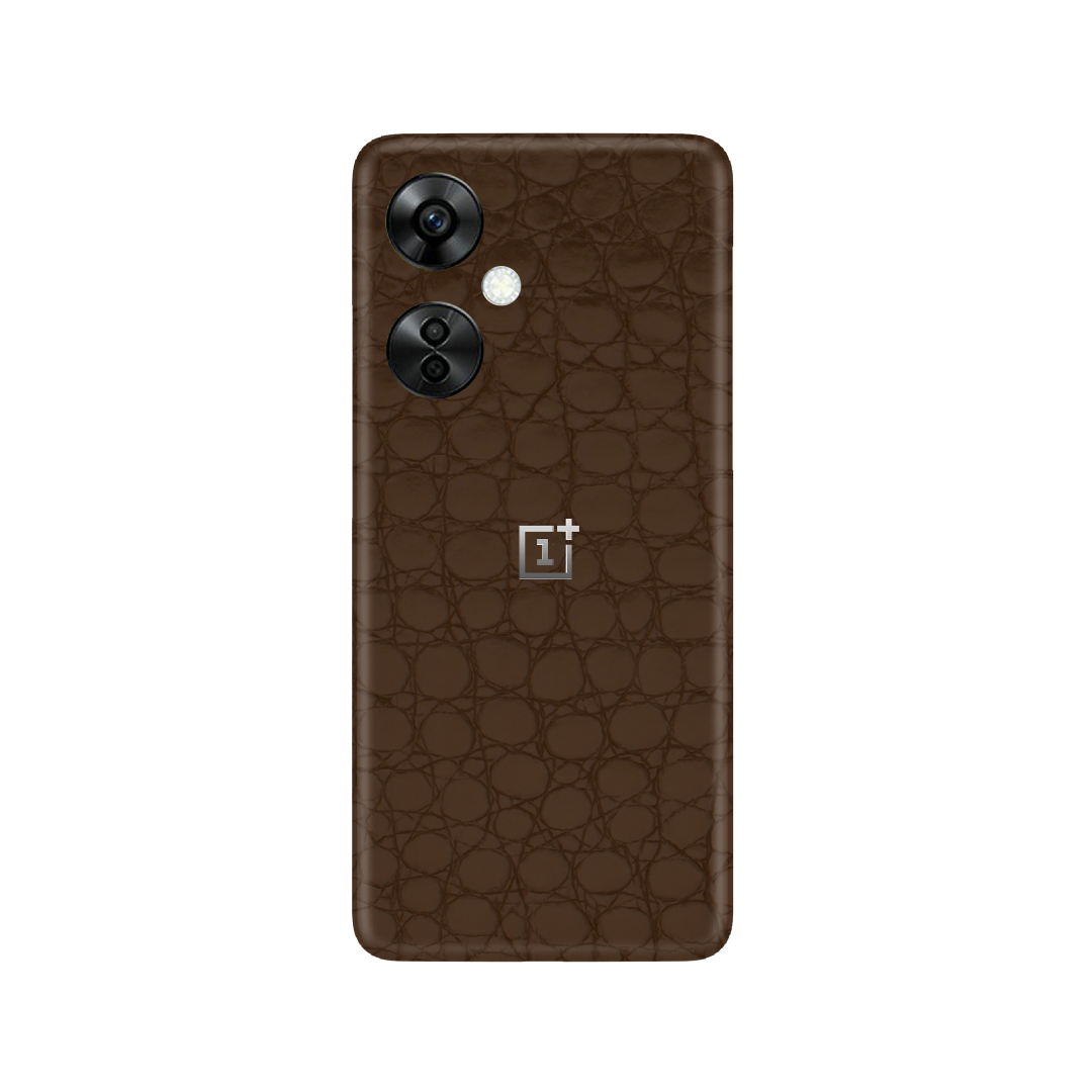 Crocodile Brown Skin for OnePlus Nord CE 3 LITE 5G