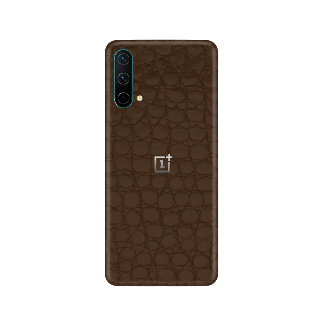 Crocodile Brown Skin for OnePlus Nord CE 5G