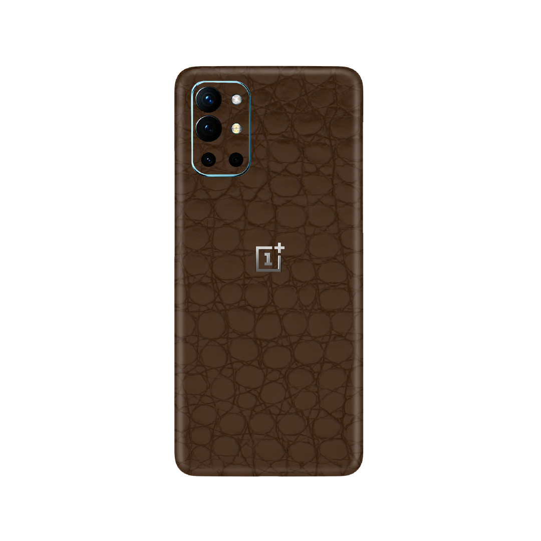 Crocodile Brown Skin for OnePlus 9R 5G