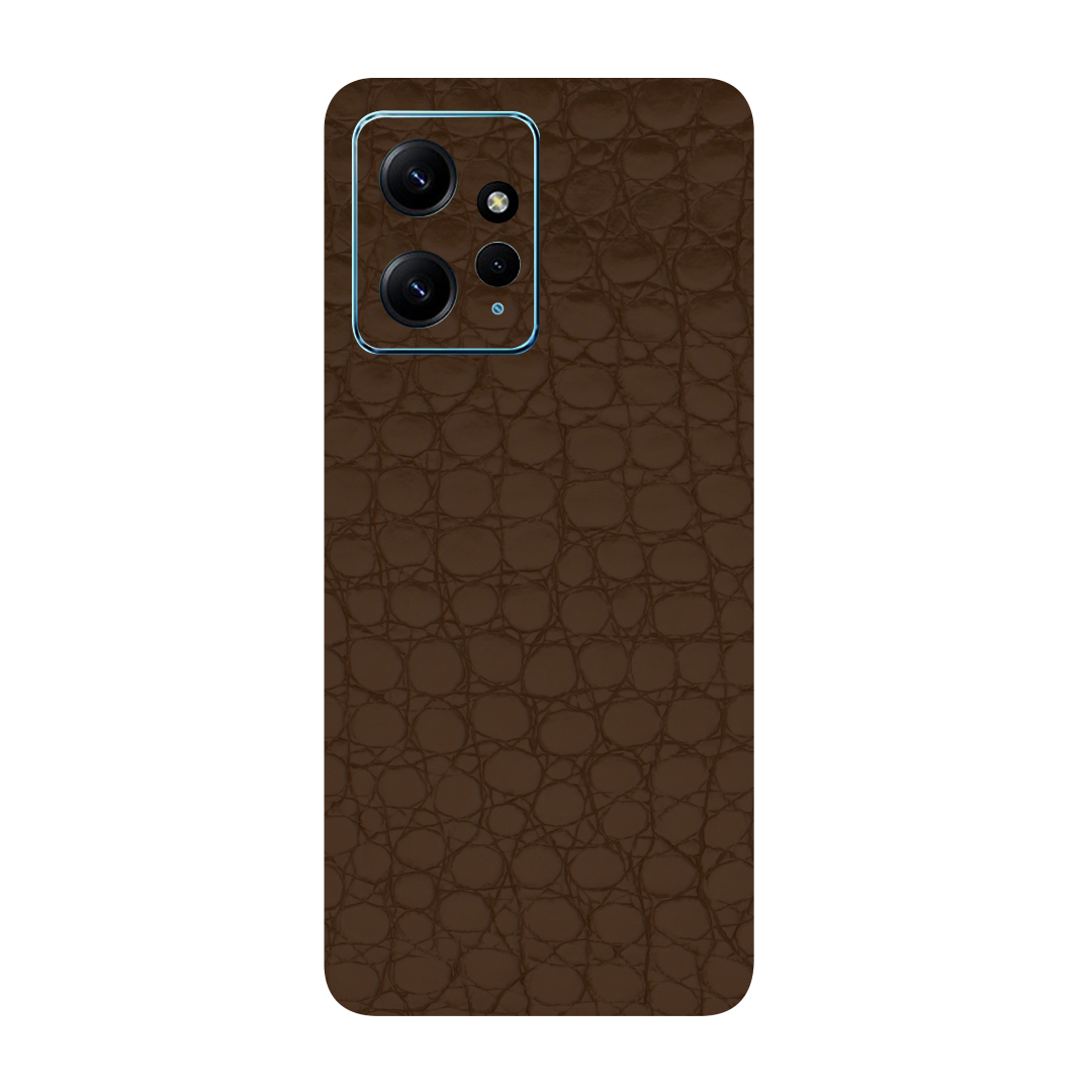 Crocodile brown Skin for Redmi 12 4g