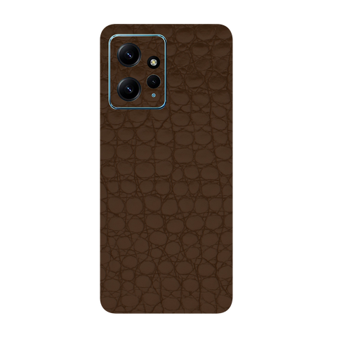 Crocodile brown Skin for Redmi 12 4g