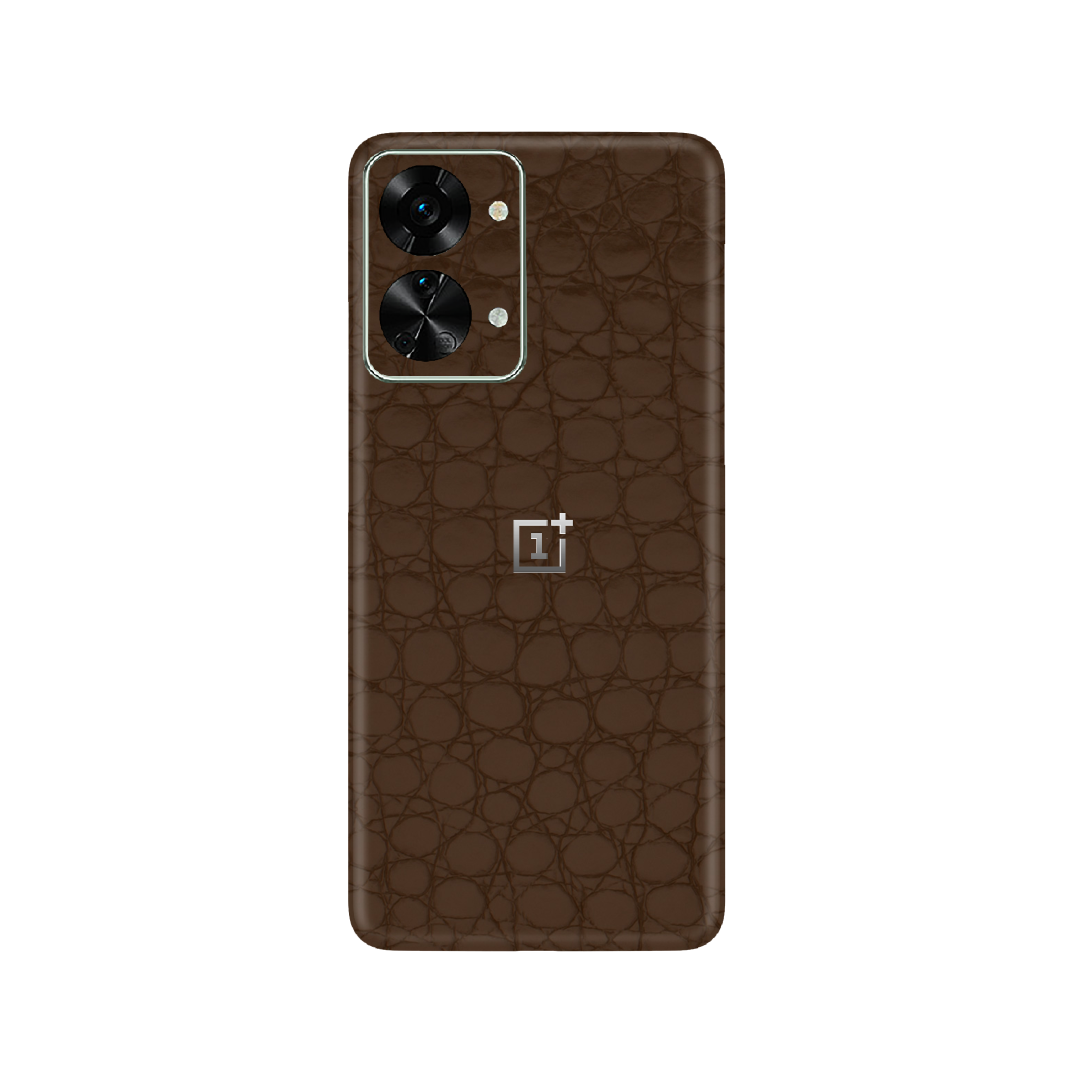 Crocodile Brown Skin for OnePlus Nord 2T 5G