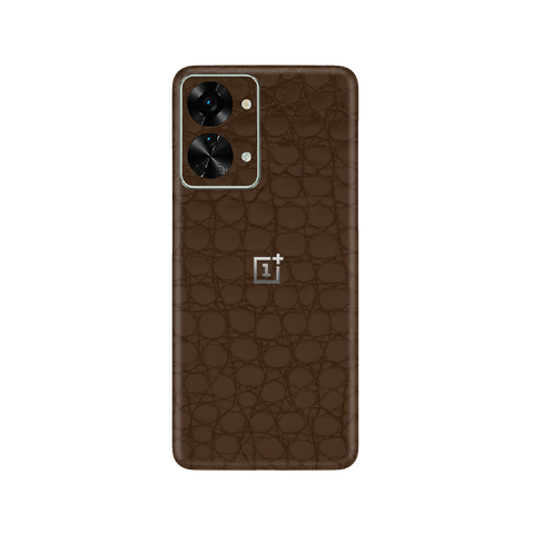 Crocodile Brown Skin for OnePlus Nord 2T 5G