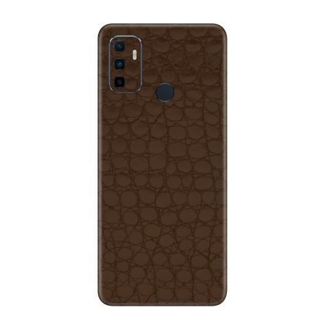 Crocodile brown Skin for Oppo A53