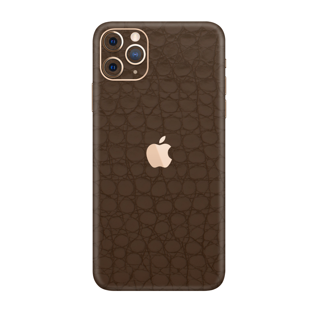 Crocodile Brown Skin for iPhone 11 Pro Max