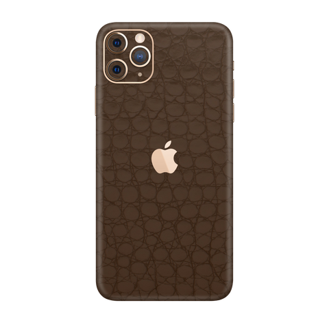 Crocodile Brown Skin for iPhone 11 Pro Max