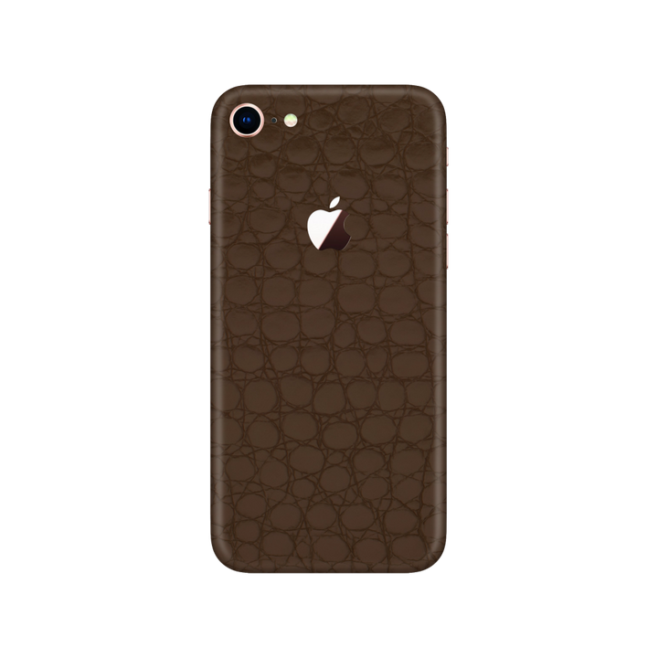 Crocodile Brown Skin for iPhone SE 2020