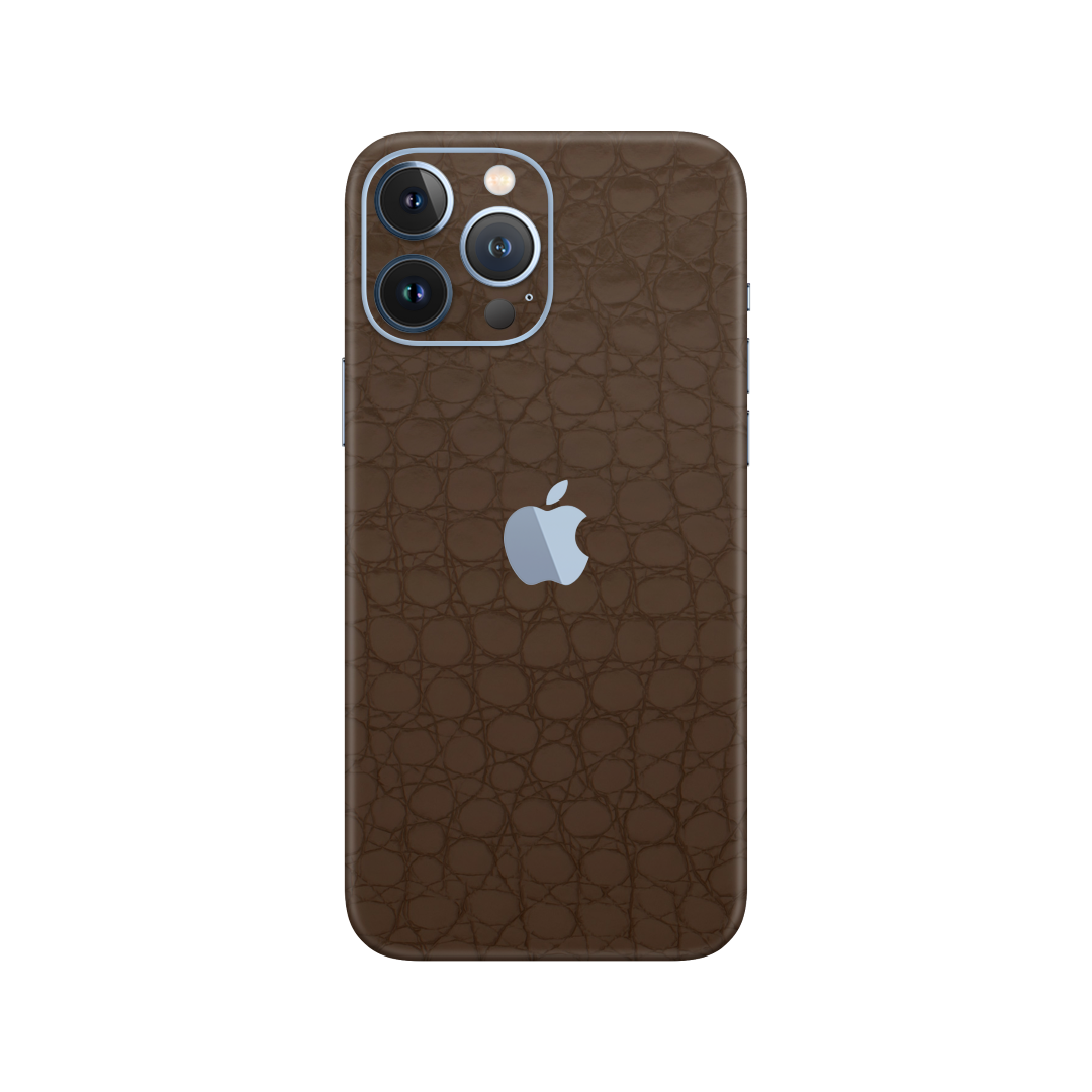 Crocodile Brown Skin for iPhone 13 Pro Max