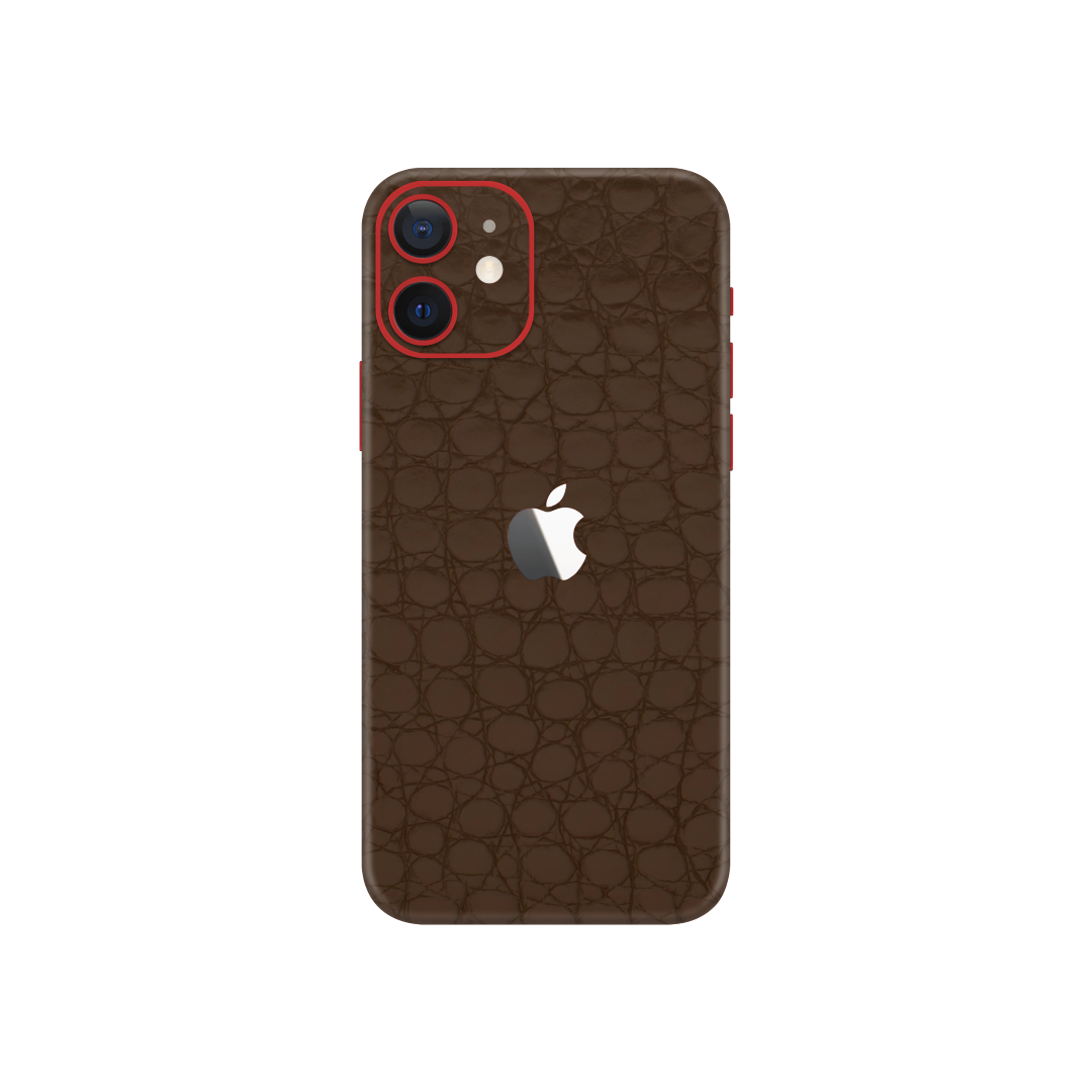 Crocodile Brown Skin for iPhone 12