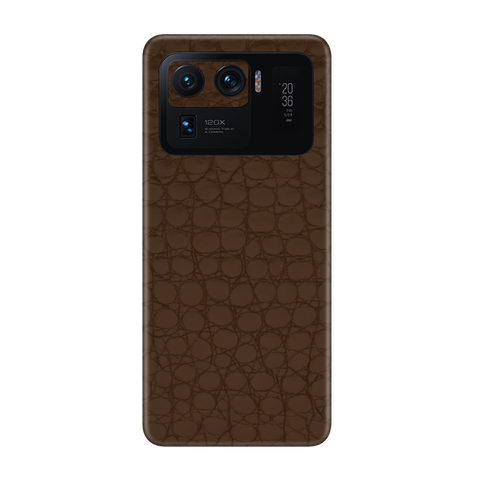 Crocodile brown Skin for MI 11 Ultra 5G