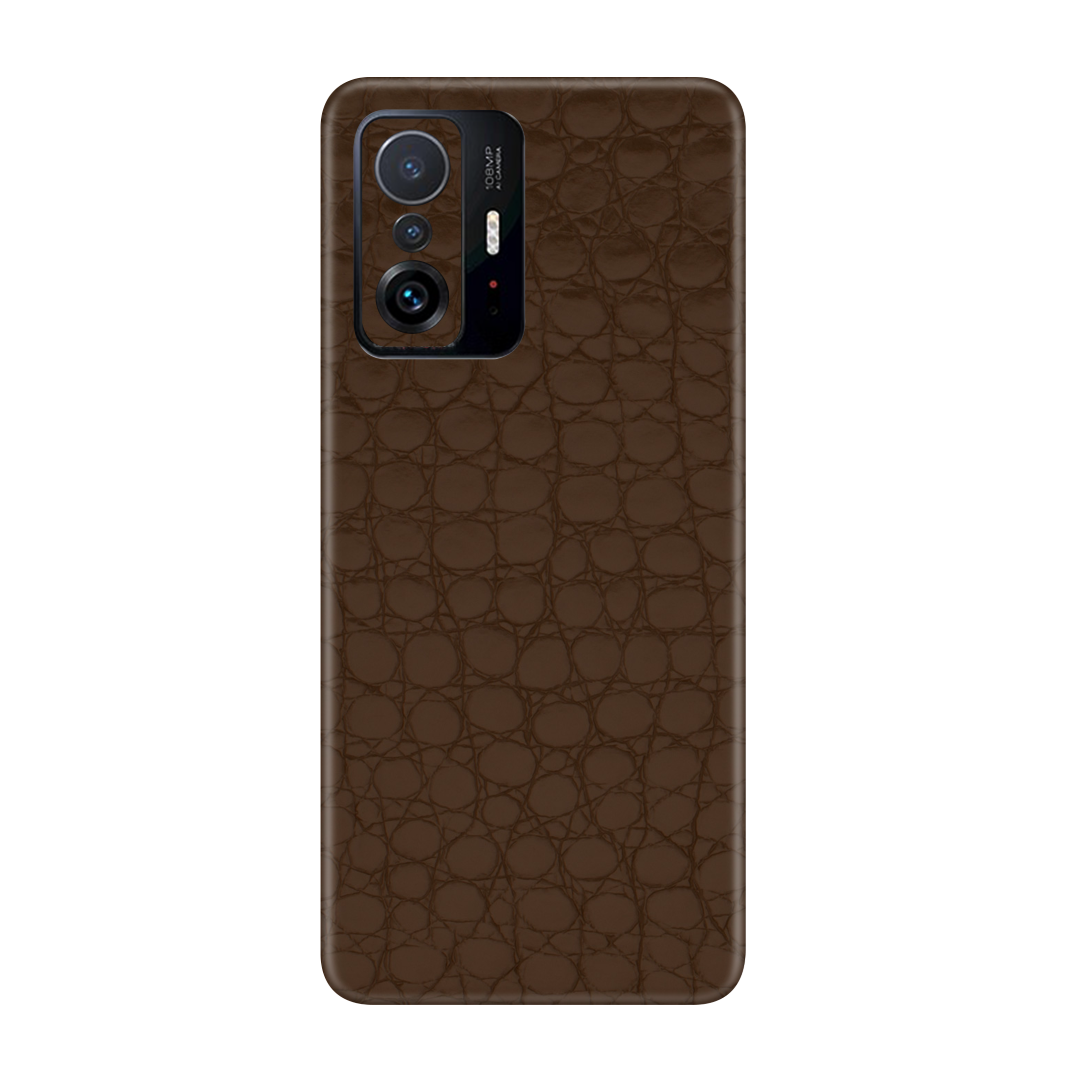 Crocodile brown Skin for MI 11T Pro