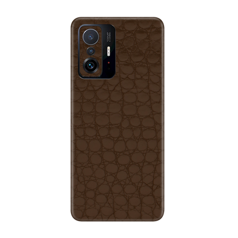 Crocodile brown Skin for MI 11T Pro