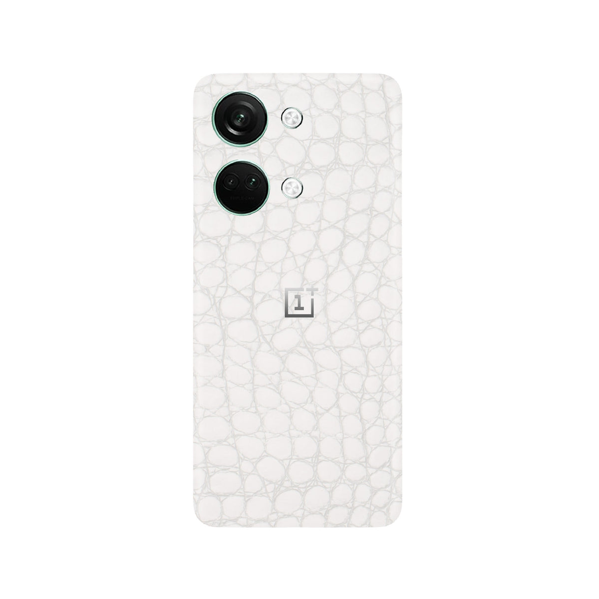 Crocodile White Skin for OnePlus Nord 3 5G