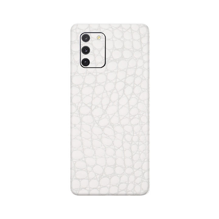 Crocodile White Skin for Samsung S10 Lite