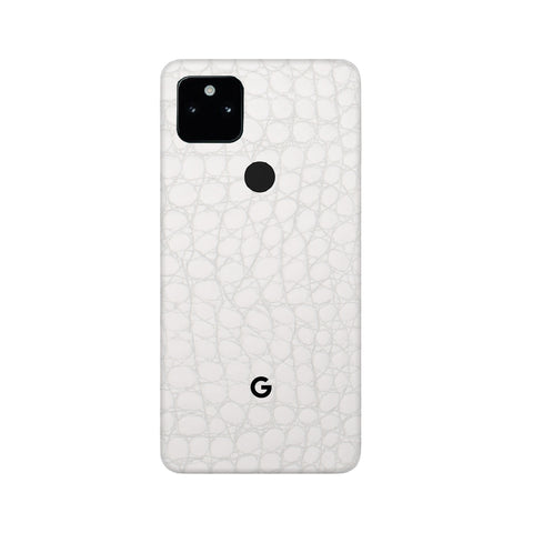 Crocodile White Skin for Google Pixel 5A