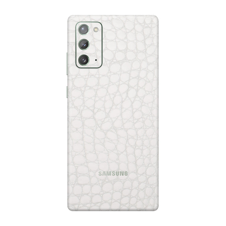 Crocodile White Skin for Samsung Note 20