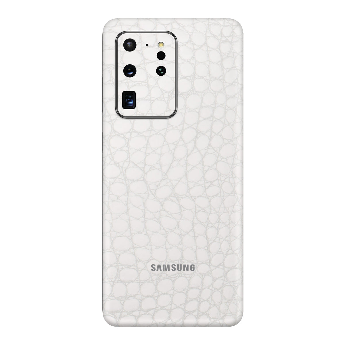 Crocodile White Skin for Samsung S20 Ultra