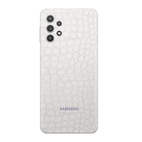 Crocodile White Skin for Samsung A72