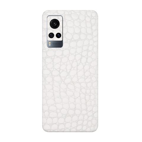 Crocodile White Skin for Vivo X60 Pro