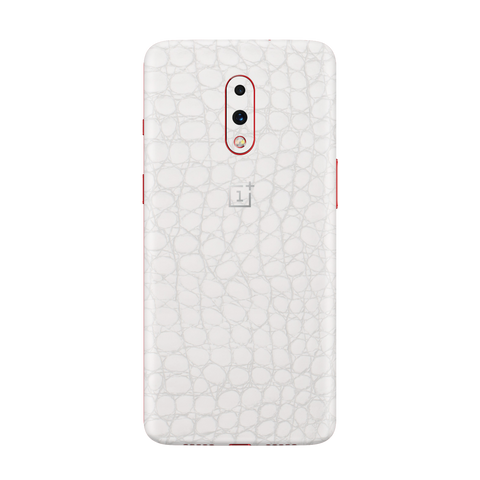 Crocodile White Skin for OnePlus 7