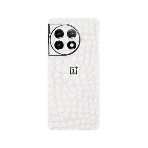 Crocodile White Skin for OnePlus 11R 5G