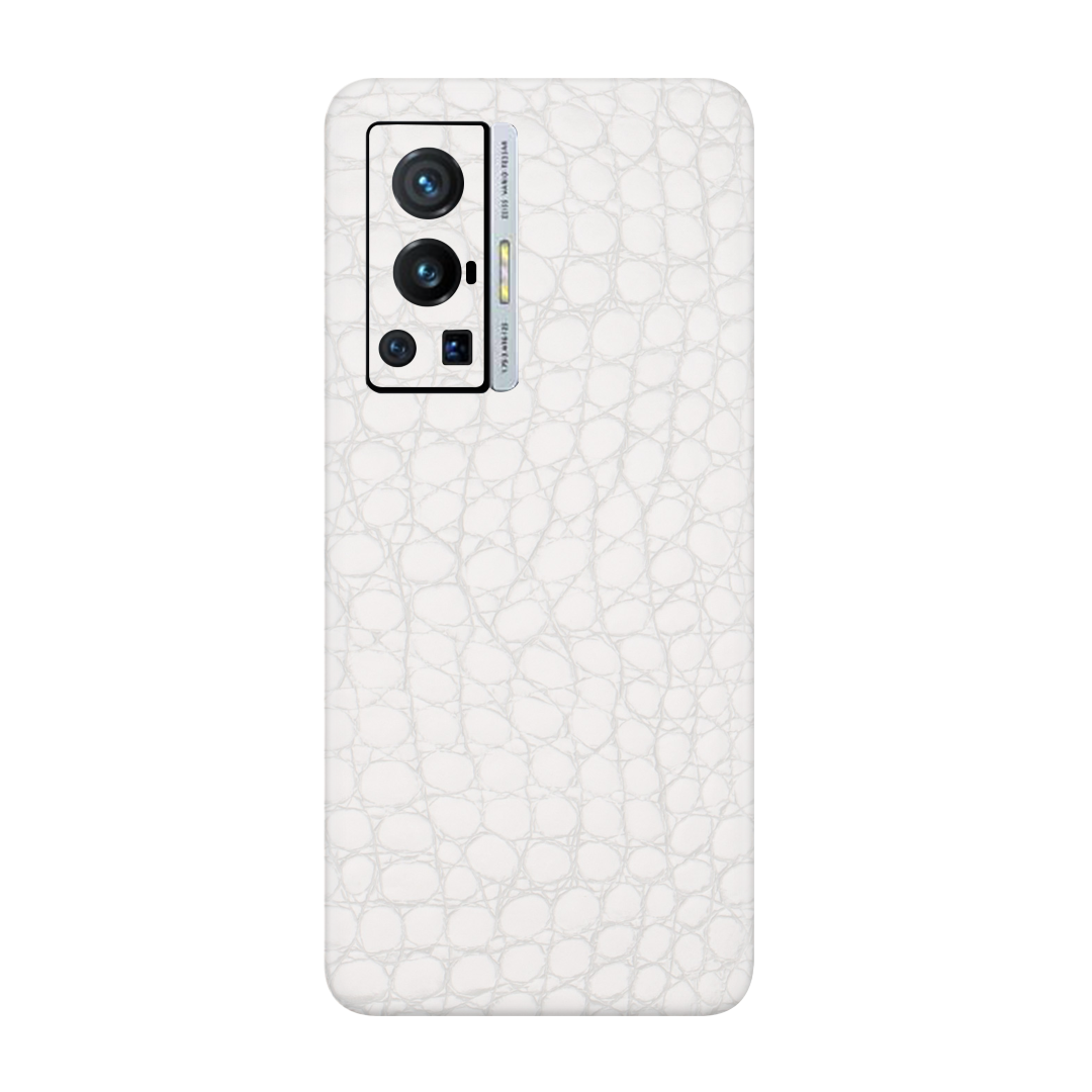 Crocodile White Skin for Vivo X70 Pro