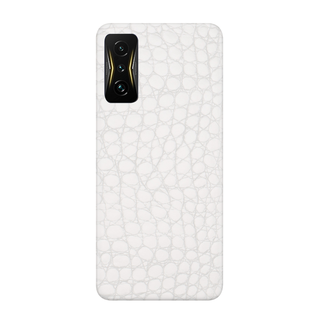 Crocodile White Skin for Poco 4 GT