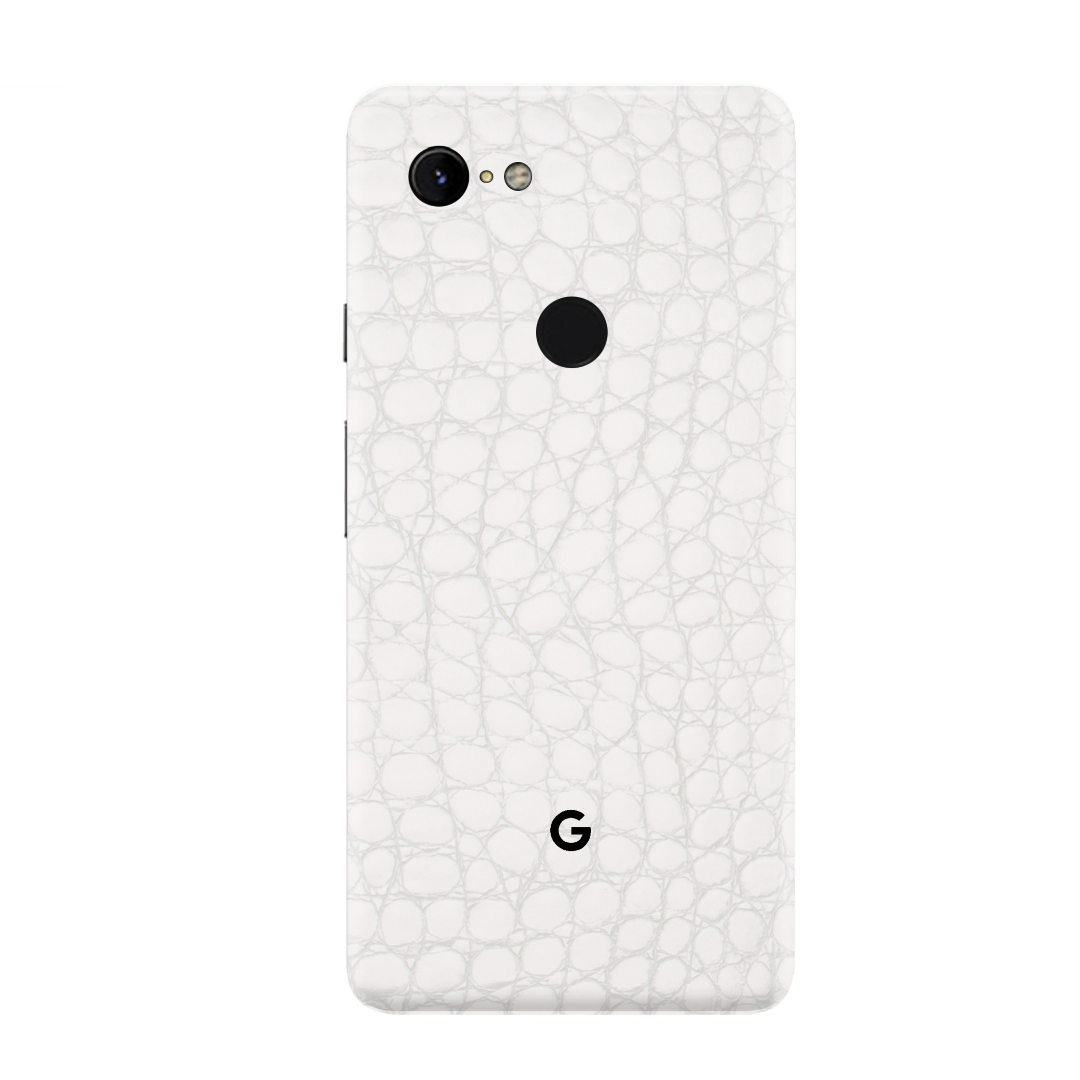 Crocodile White Skin for Google Pixel 3
